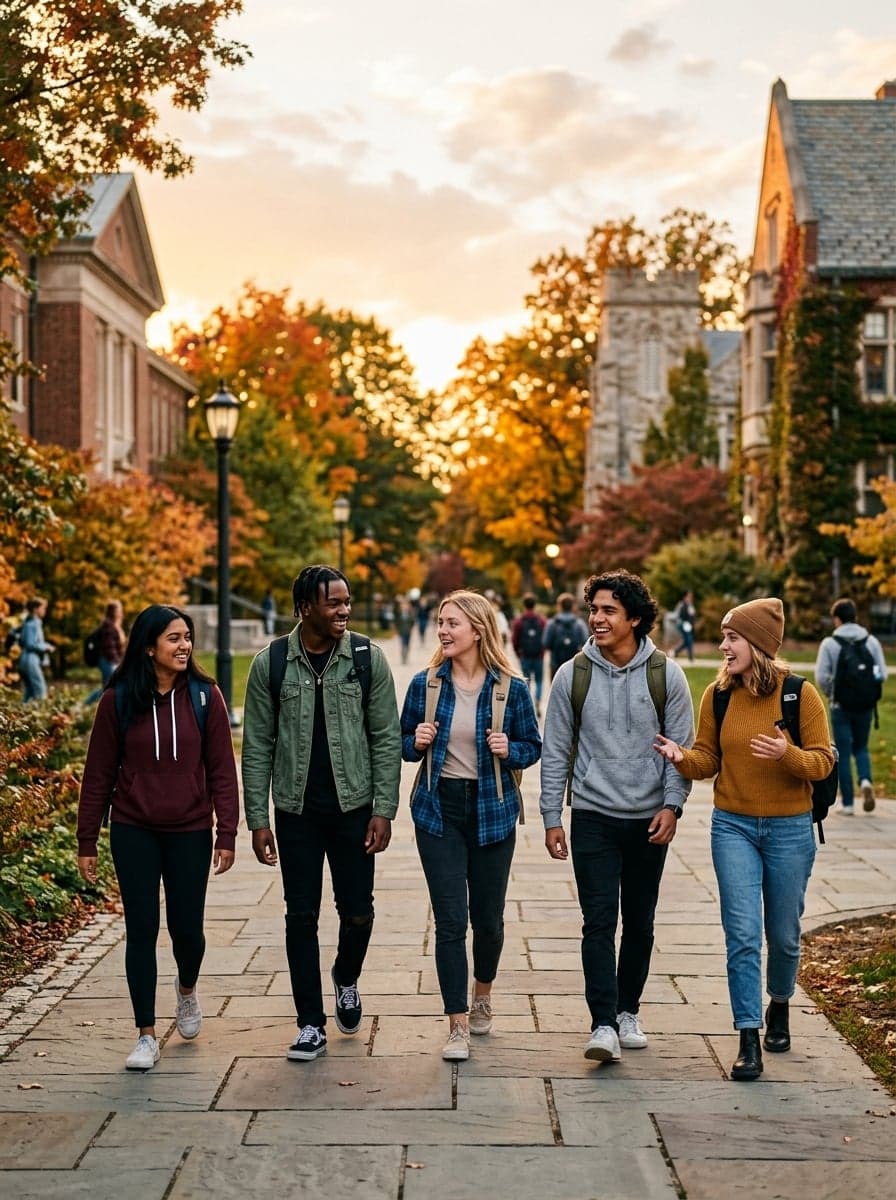 Students playing team games outdoors